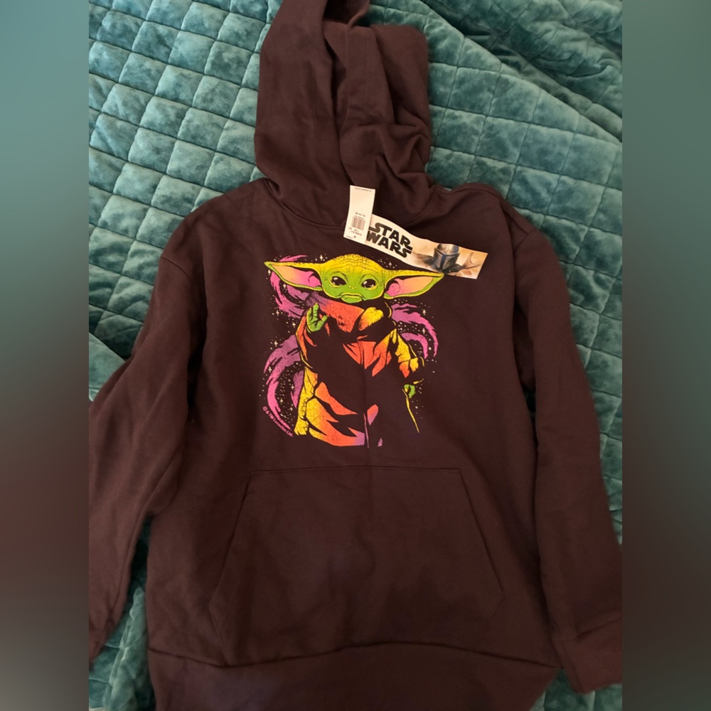 Grogu Star Wars Kids Hoodie XL NWT